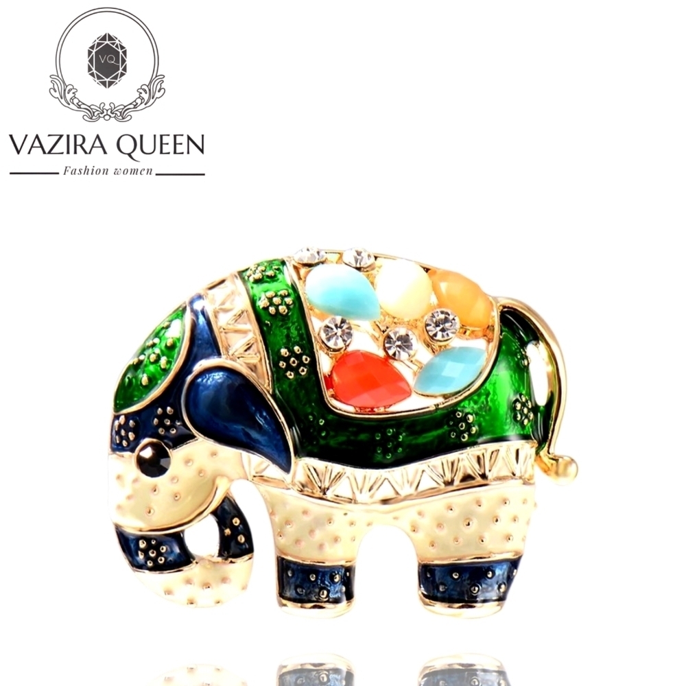 Vq Thailand Elephantbrooch 18$